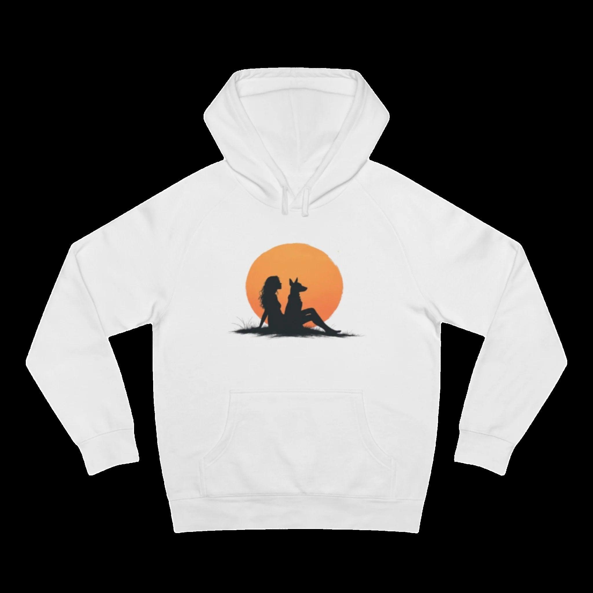 Preshrunk Mid-Weight Cotton Hoodie – Cozy, Durable, and Versatile: A Girl and Her Dog