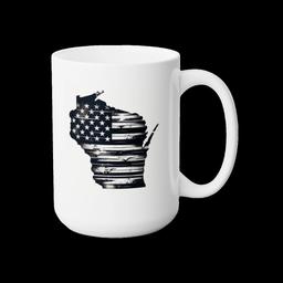 Mug 15oz: Wisconsin Wind Torn Flag - 10933574718378120896_2048_custom