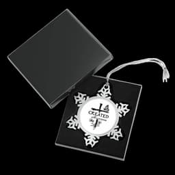 Created with a Purpose Pewter Snowflake Ornament for Holiday Decor - 1184208069550297865_2048