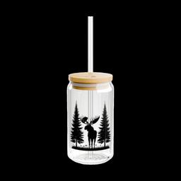 Glass Sipper 16oz: Moose Mountain - 12383513770745473287_2048