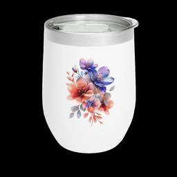 Chill Wine Tumbler 12oz: Vineyard Blossom - 12418631481594680599_2048