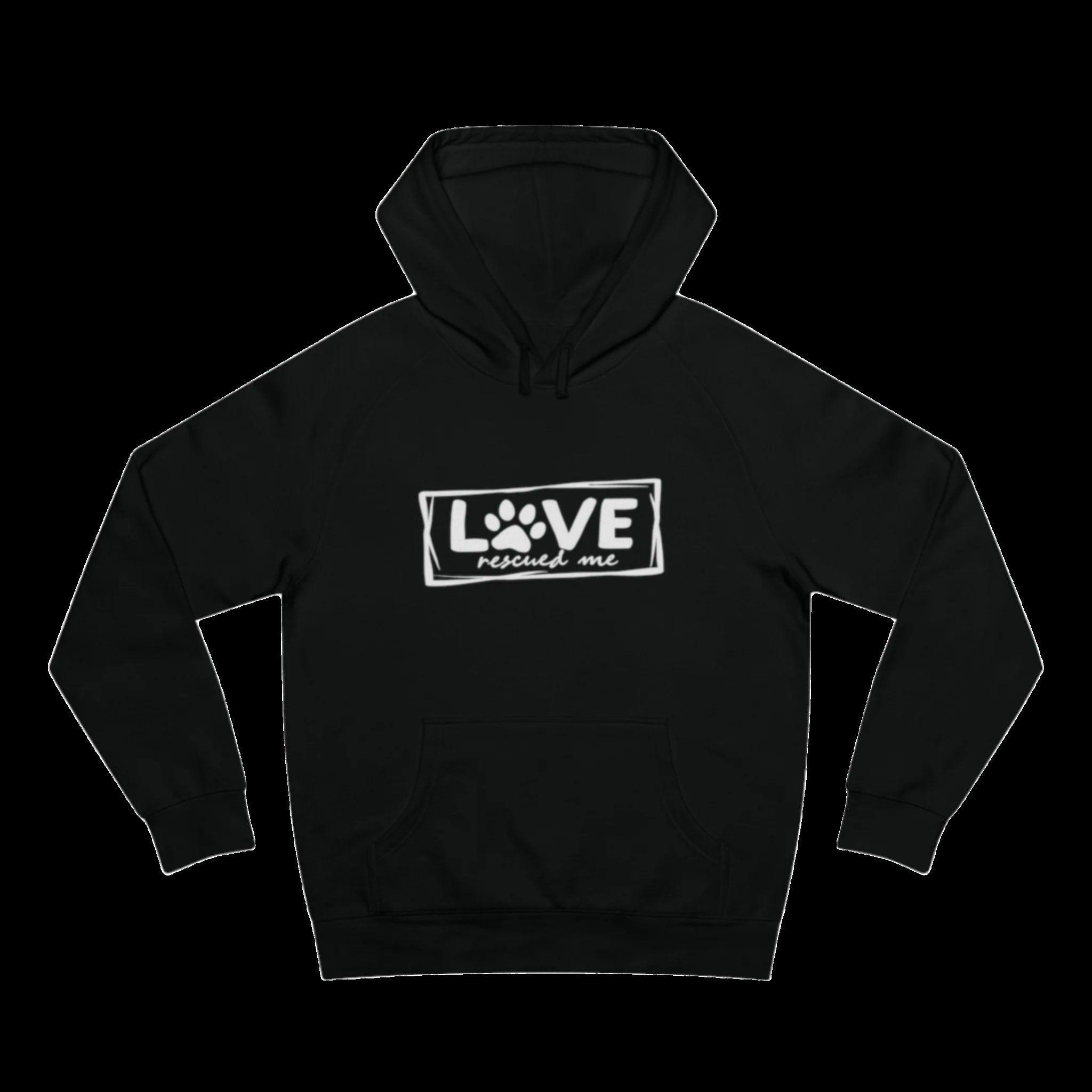 Classic Cotton-Blend Hoodie – Warmth and Comfort for Every Day: Love Rescued Me - 12997051970253451993_2048