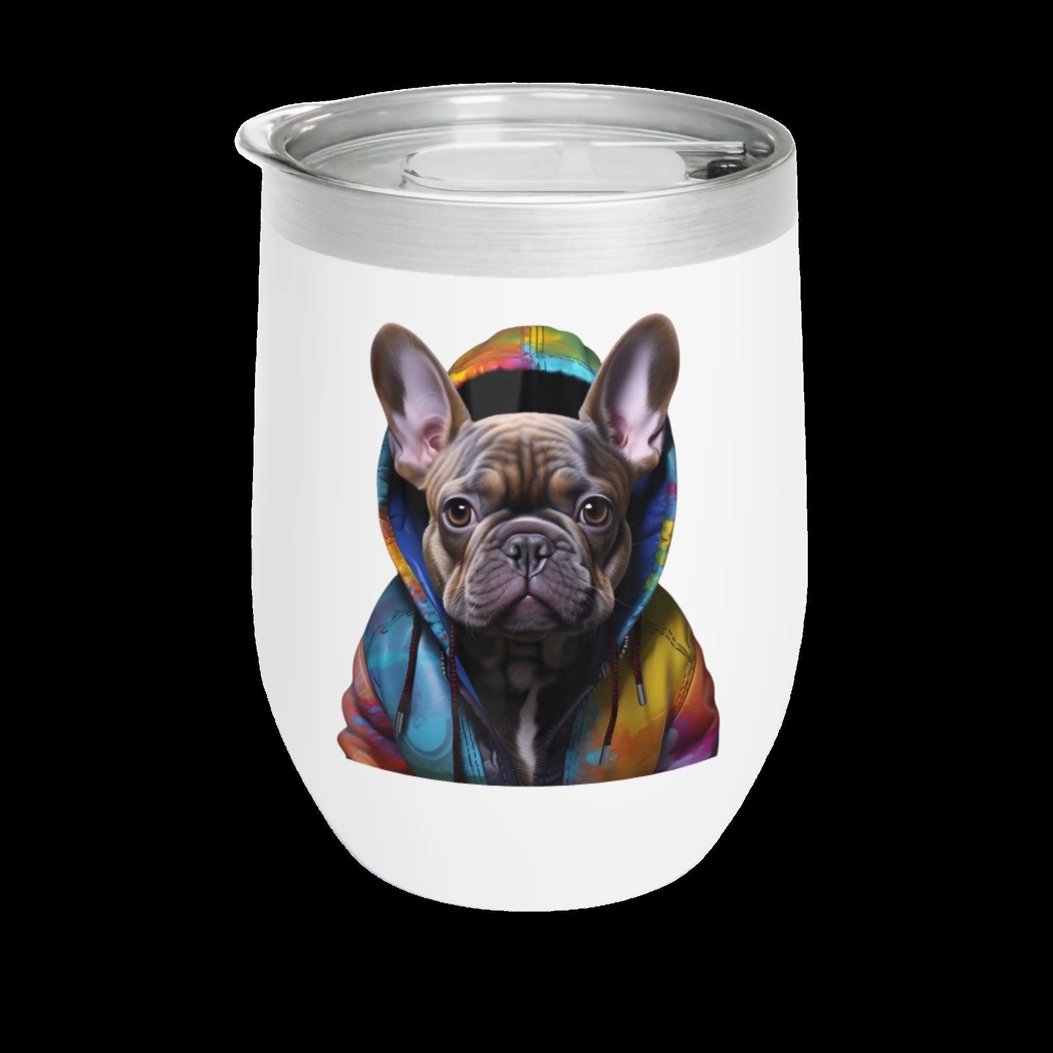 Chill Wine Tumbler 12oz: Frenchy & Friends