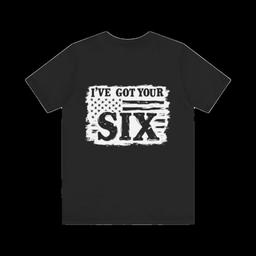 Unisex T-shirt: I've Got Your Six - 14569630472660959548_2048