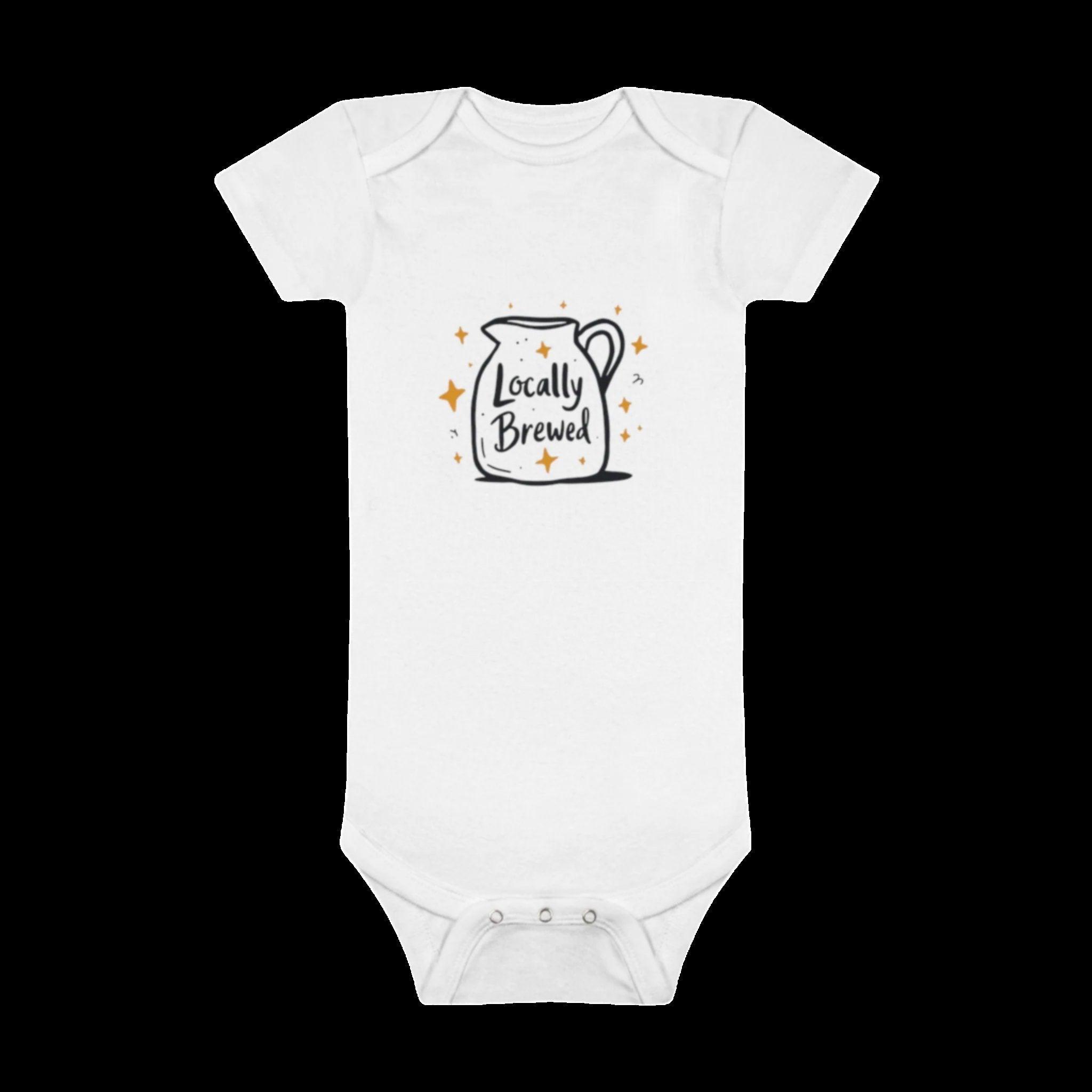 Onesie Organic Baby Bodysuit: Locally Brewed