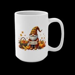 Mug 15oz: Autumn Gnome - 15858387557463892657_2048