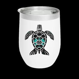 Chill Wine Tumbler 12oz: Turtle Toasts - 16329371514131404481_2048