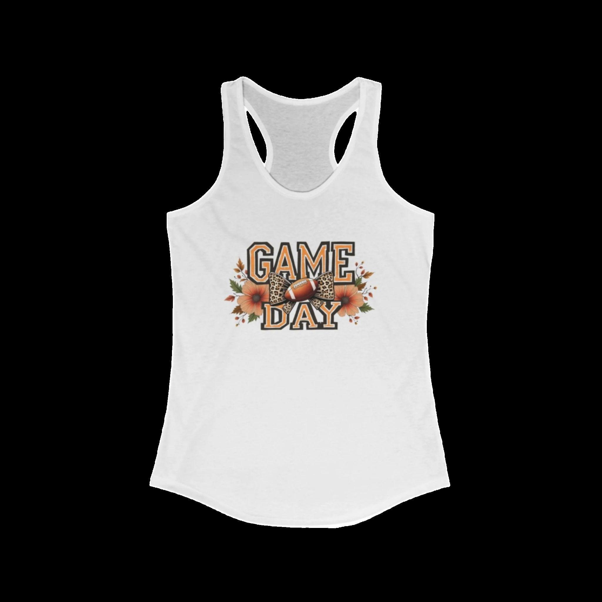 Women's Racerback Tank: Game Day - 16666907199757548001_2048