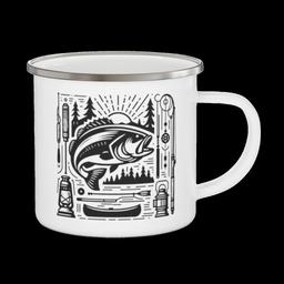 Camping Mug 12oz: Gone Fishin' - 2097482200610841638_2048