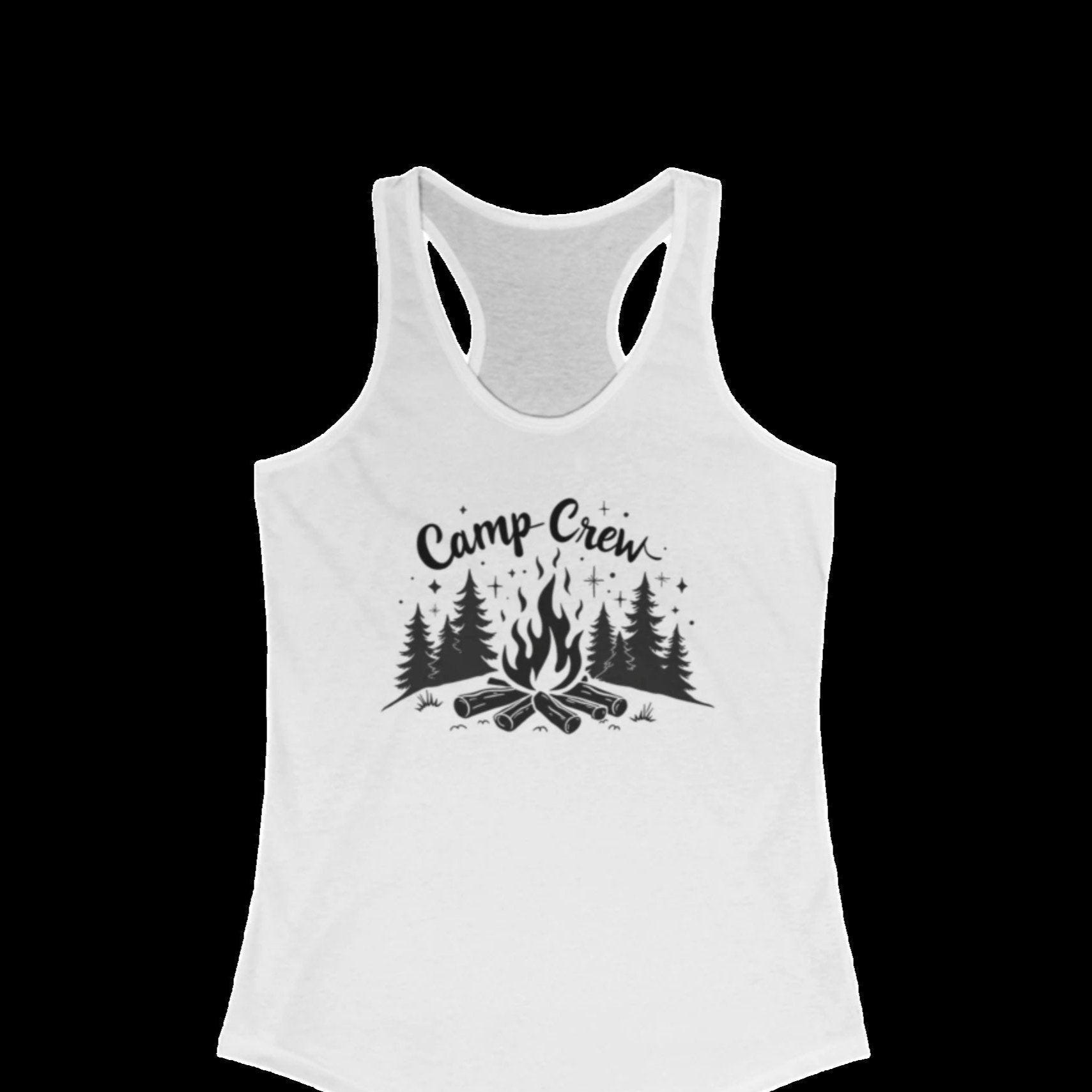 Women's Racerback Tank: Camp Crew