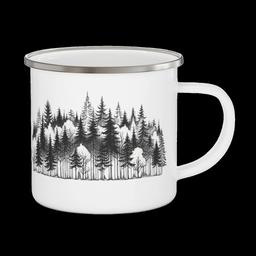 Enamel Camping Mug 12oz: County Line - 2459115661935104968_2048