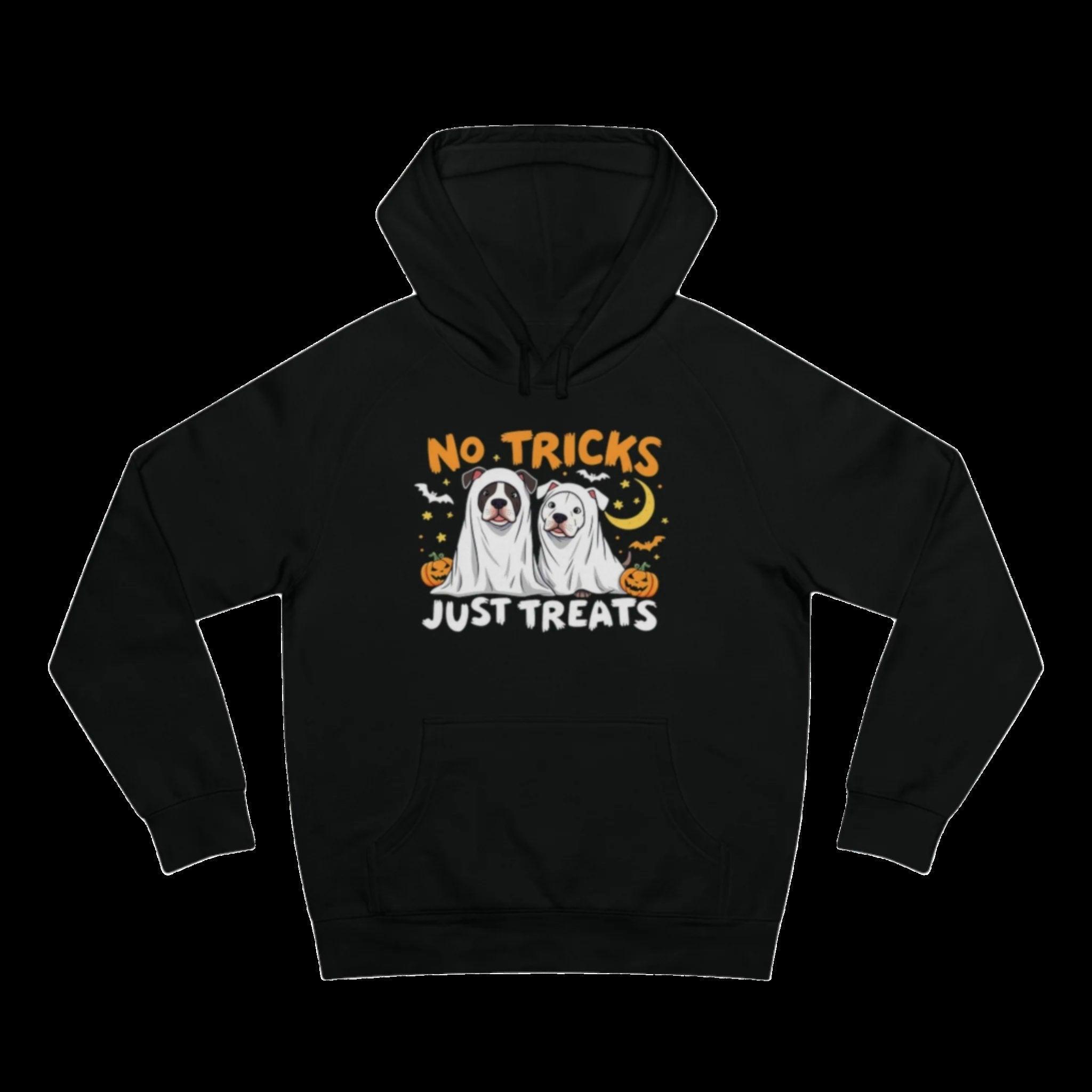 Unisex Hoodie: No Tricks, Just Treats