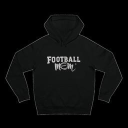 Preshrunk Cotton Blend Hoodie – Warm, Comfortable, and Durable: Football Mom - 280761908658768469_2048