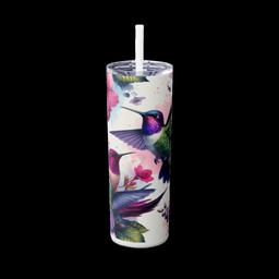 Skinny Tumbler with Straw 20oz: Summer Nectar - 6408613041822806310_2048