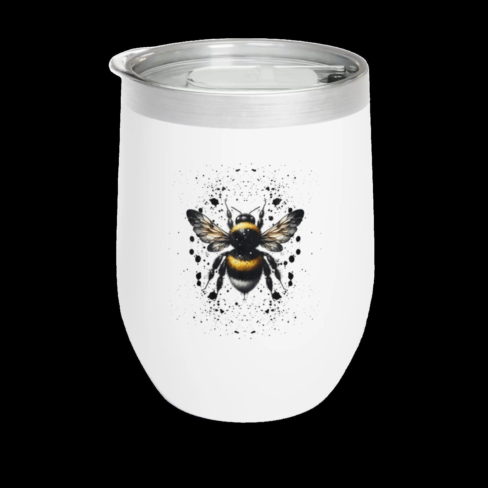 Chill Wine Tumbler 12oz: Honey Hive - 7378759505615222028_2048